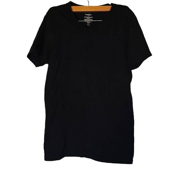Goodfellow & Co Black V-Neck tee - Picture 1 of 3